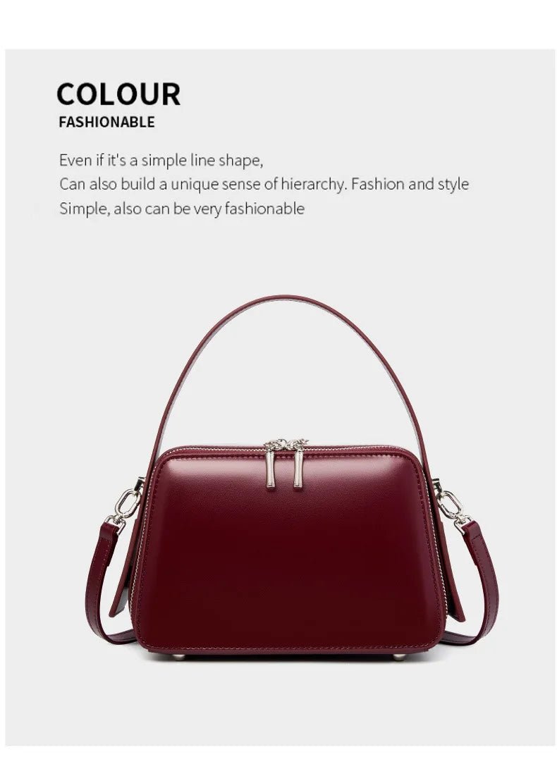Sac Bandoulière en Cuir Femme chic "La Convoitée" - Restaur Cuirs