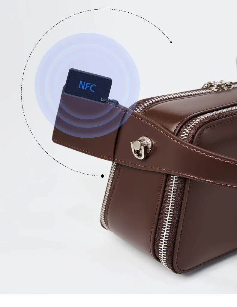 Sac Bandoulière en Cuir Femme chic "La Convoitée" - Restaur Cuirs