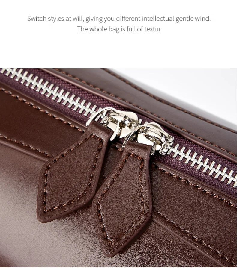 Sac Bandoulière en Cuir Femme élégant "La Ravissante" - Restaur Cuirs