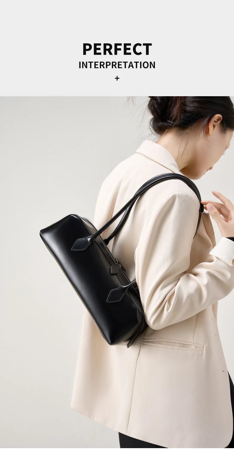 Sac Bandoulière en Cuir Femme élégant "La Ravissante" - Restaur Cuirs
