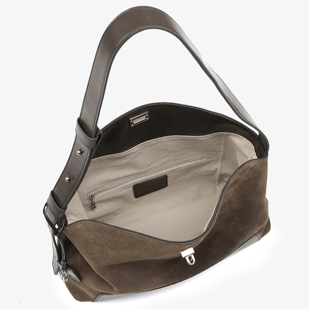 Sac Bandoulière en Cuir Femme Hobo - Chic et Fonctionnel avec "La Pétillante" - Restaur Cuirs