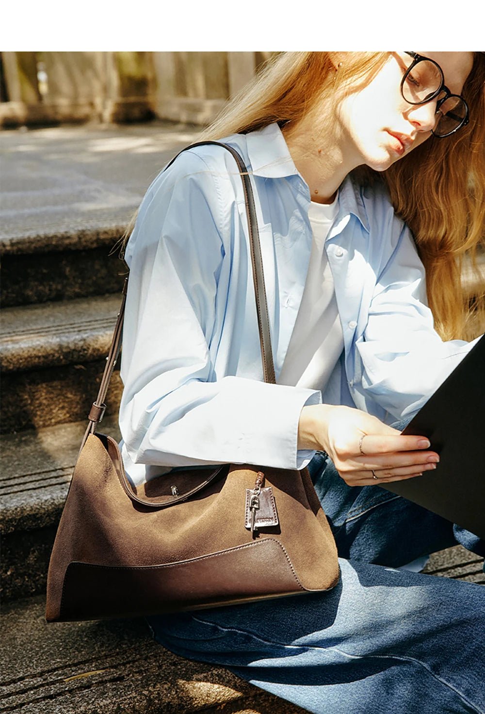 Sac Bandoulière en Cuir Femme Hobo - Chic et Fonctionnel avec "La Pétillante" - Restaur Cuirs