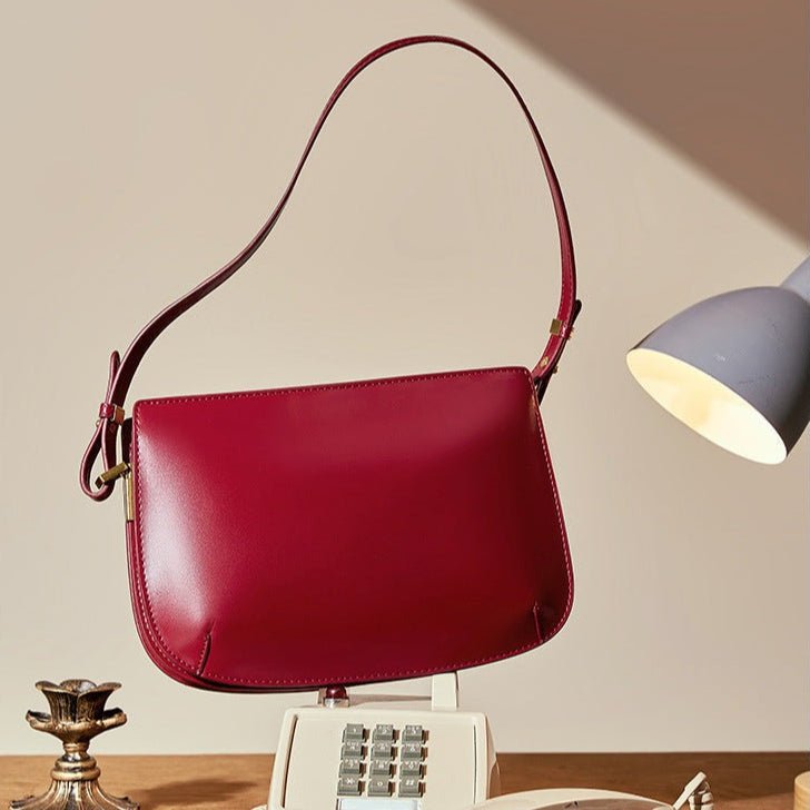 Sac Bandoulière en Cuir Femme Hobo Élégant "La Magnifique" - Restaur Cuirs