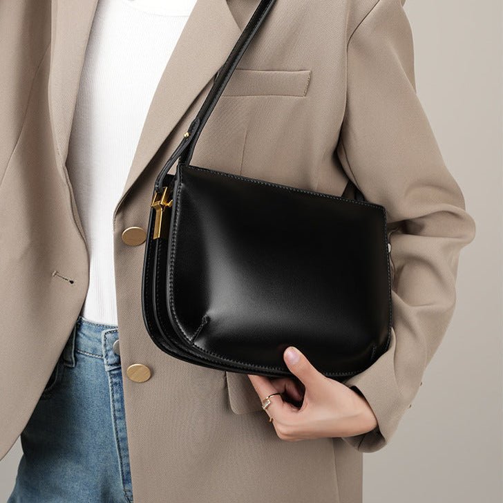 Sac Bandoulière en Cuir Femme Hobo Élégant "La Magnifique" - Restaur Cuirs