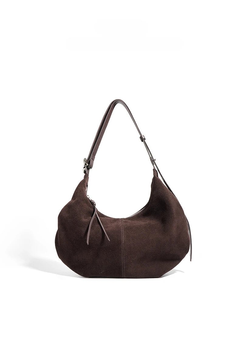 Sac Bandoulière en Cuir Femme Hobo "La Contemporaine" - Restaur Cuirs