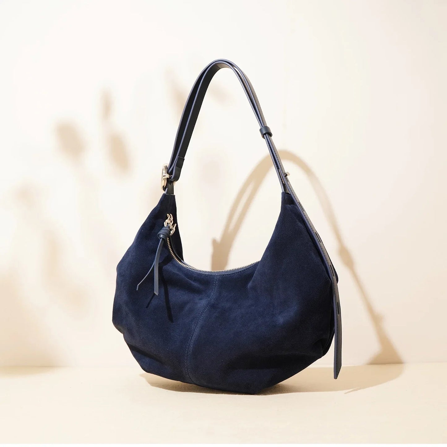 Sac Bandoulière en Cuir Femme Hobo "La Contemporaine" - Restaur Cuirs