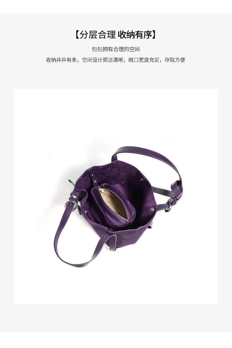 Sac Bandoulière en Cuir Femme Hobo "La Merveille" - Restaur Cuirs