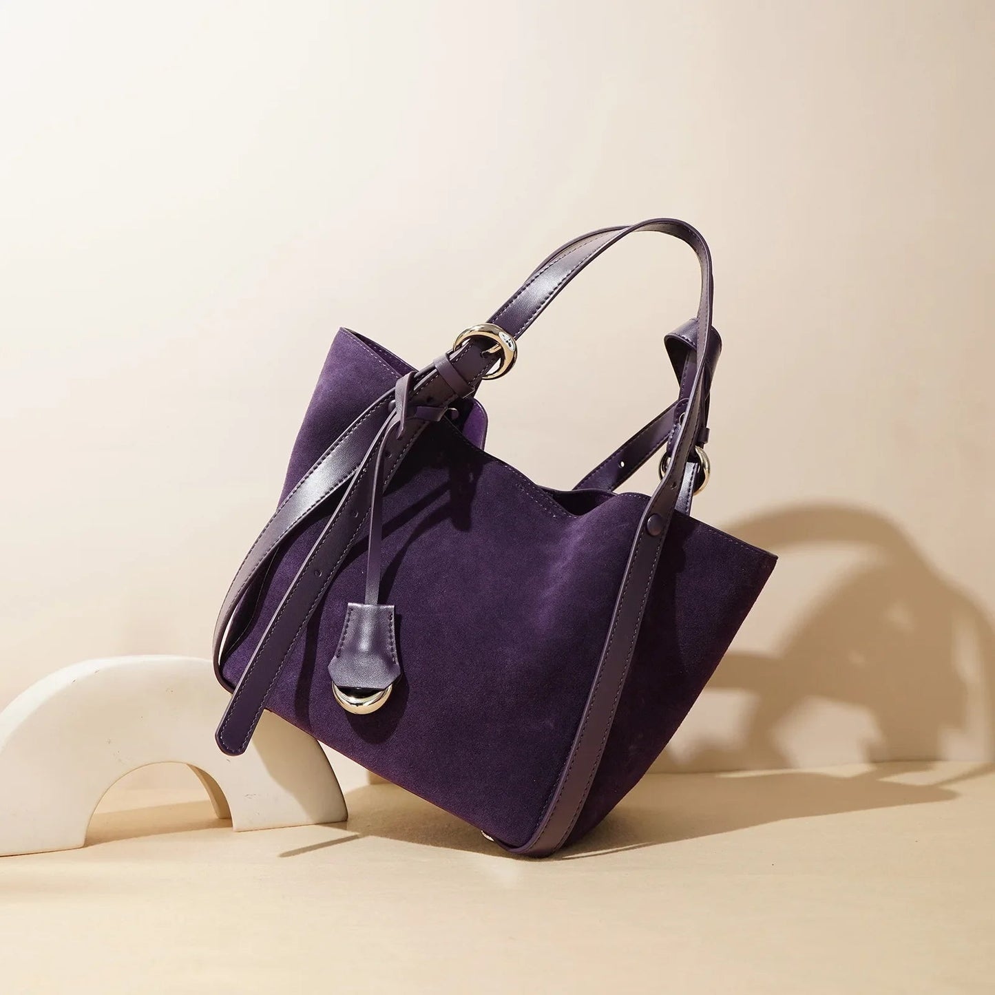 Sac Bandoulière en Cuir Femme Hobo "La Merveille" - Restaur Cuirs