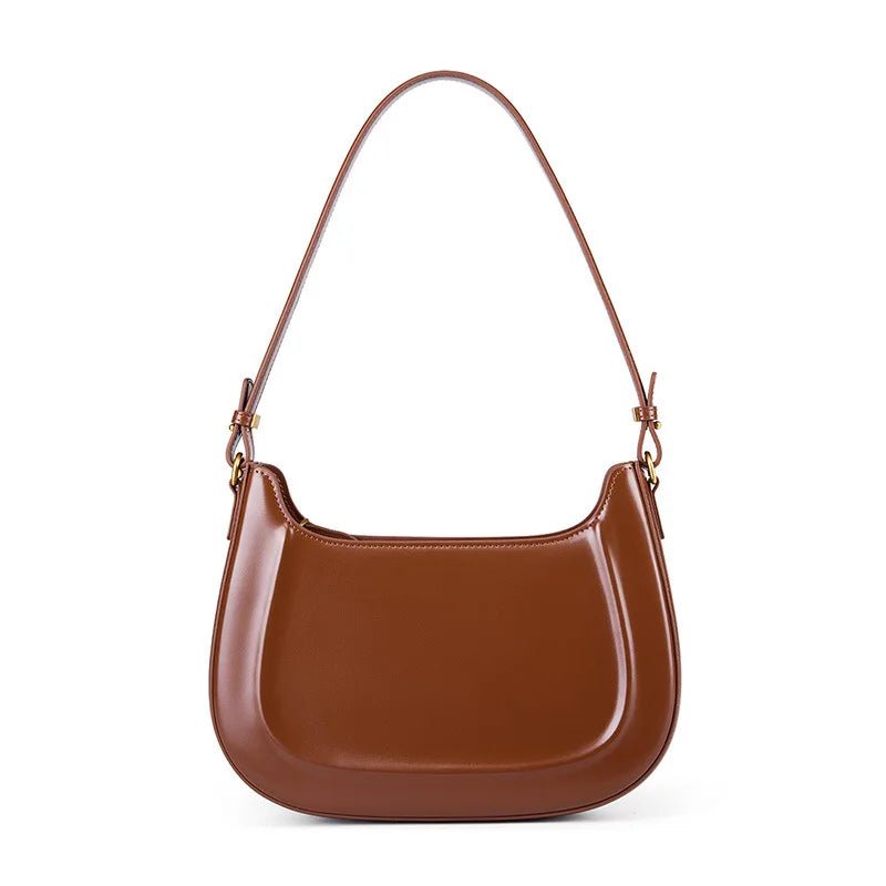 Sac Bandoulière en Cuir Femme Hobo "La Métropolitaine" - Restaur Cuirs