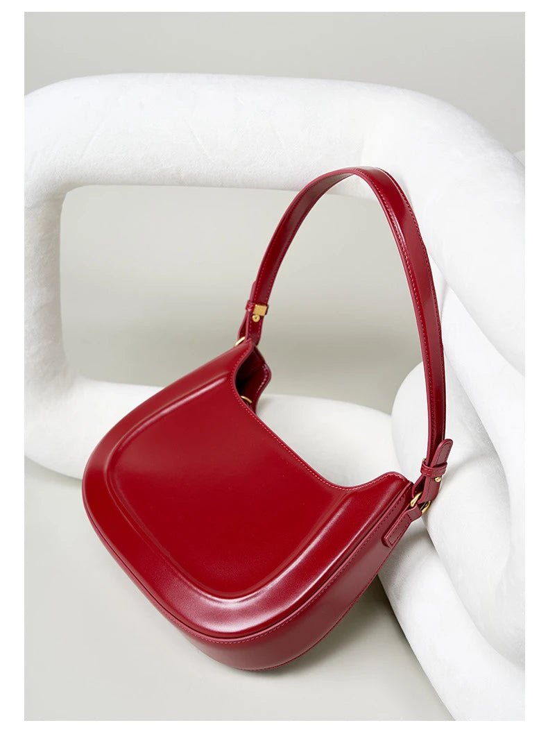 Sac Bandoulière en Cuir Femme Hobo "La Métropolitaine" - Restaur Cuirs