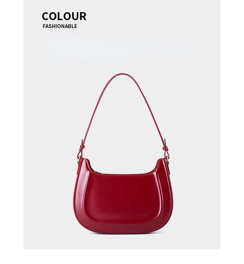 Sac Bandoulière en Cuir Femme Hobo "La Métropolitaine" - Restaur Cuirs