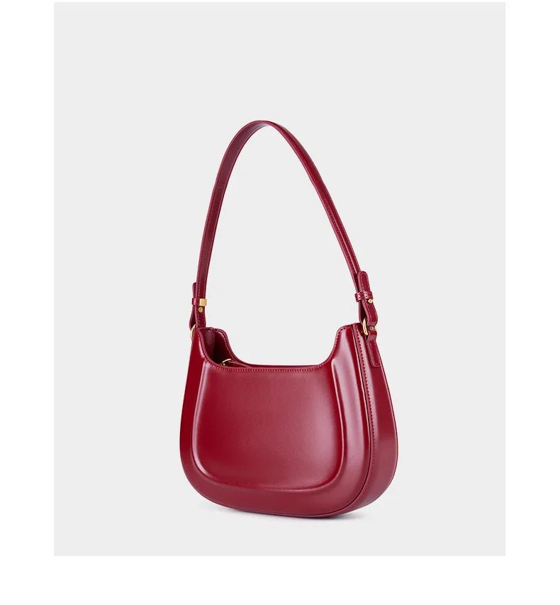 Sac Bandoulière en Cuir Femme Hobo "La Métropolitaine" - Restaur Cuirs