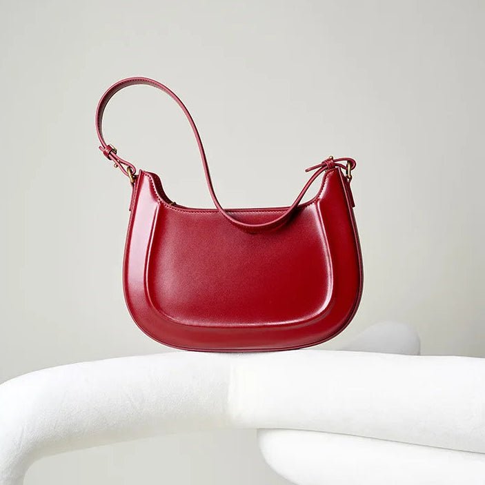 Sac Bandoulière en Cuir Femme Hobo "La Métropolitaine" - Restaur Cuirs