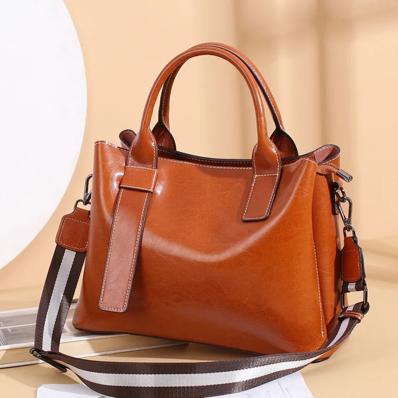 Sac Bandoulière en Cuir Femme Hobo "La Moderne" - Restaur Cuirs