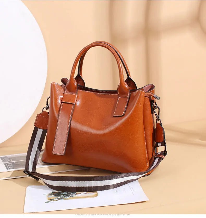 Sac Bandoulière en Cuir Femme Hobo "La Moderne" - Restaur Cuirs