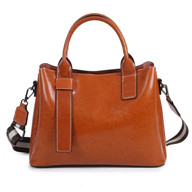 Sac Bandoulière en Cuir Femme Hobo "La Moderne" - Restaur Cuirs