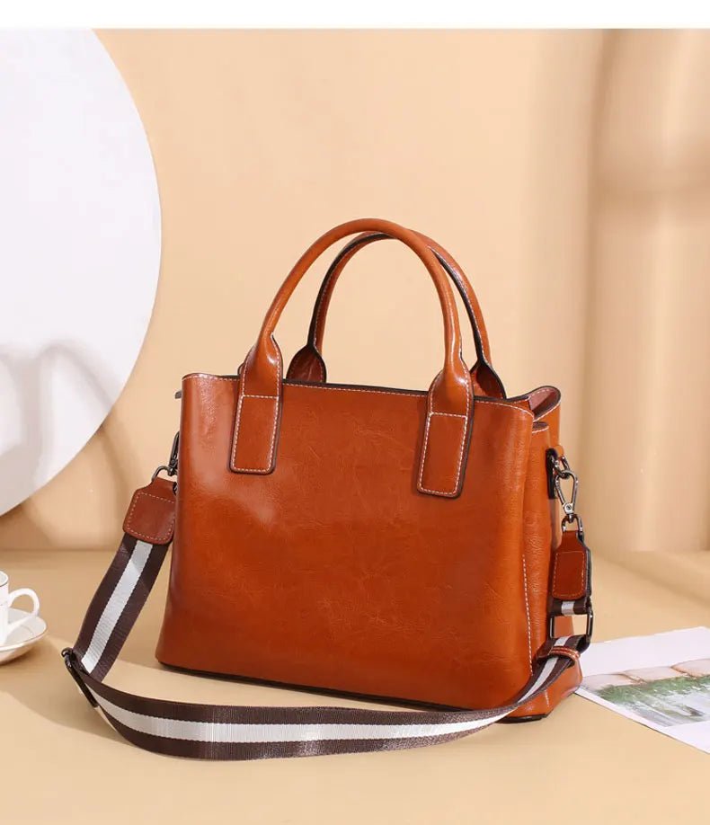 Sac Bandoulière en Cuir Femme Hobo "La Moderne" - Restaur Cuirs