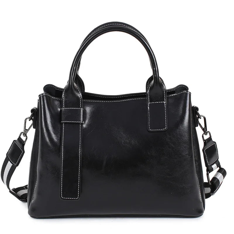 Sac Bandoulière en Cuir Femme Hobo "La Moderne" - Restaur Cuirs