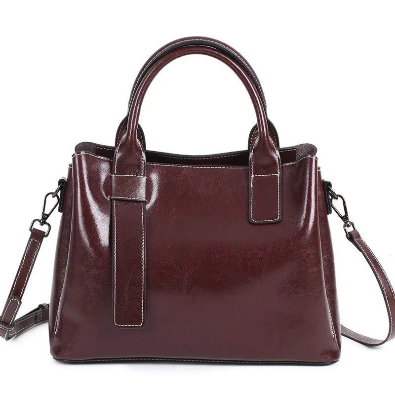 Sac Bandoulière en Cuir Femme Hobo "La Moderne" - Restaur Cuirs