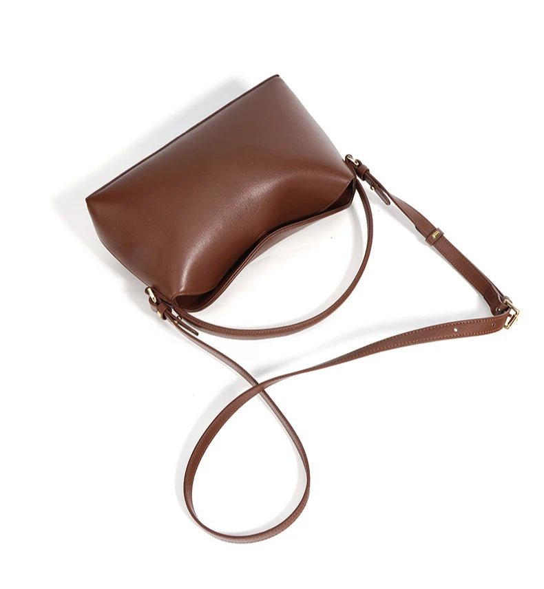 Sac Bandoulière en Cuir Femme Hobo "La Précieuse" - Restaur Cuirs