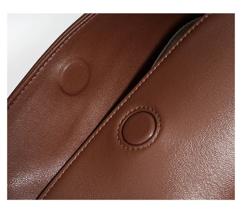 Sac Bandoulière en Cuir Femme Hobo "La Précieuse" - Restaur Cuirs