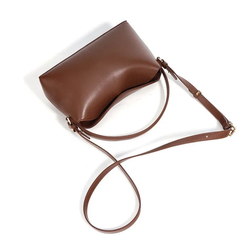 Sac Bandoulière en Cuir Femme Hobo "La Précieuse" - Restaur Cuirs