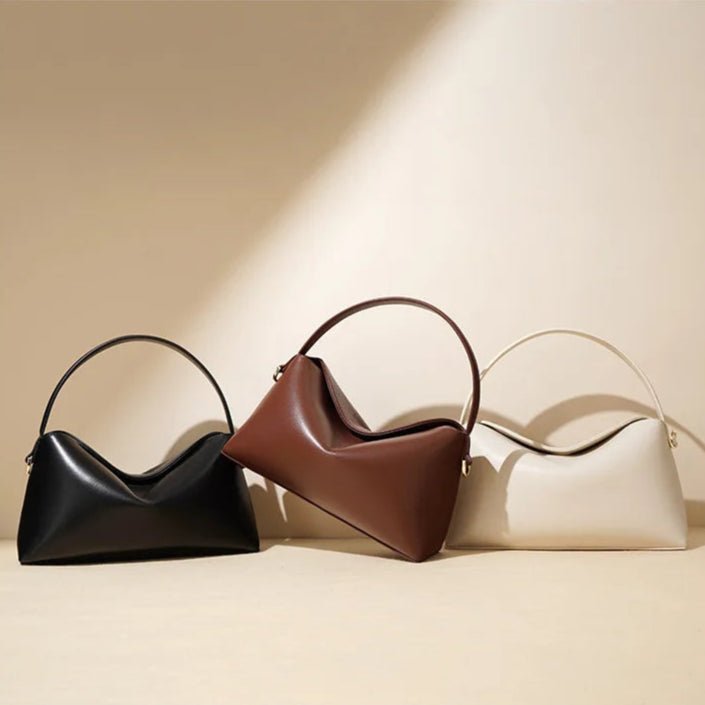 Sac Bandoulière en Cuir Femme Hobo "La Précieuse" - Restaur Cuirs
