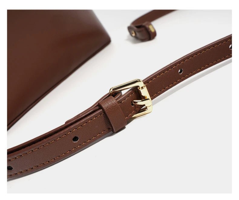 Sac Bandoulière en Cuir Femme Hobo "La Précieuse" - Restaur Cuirs