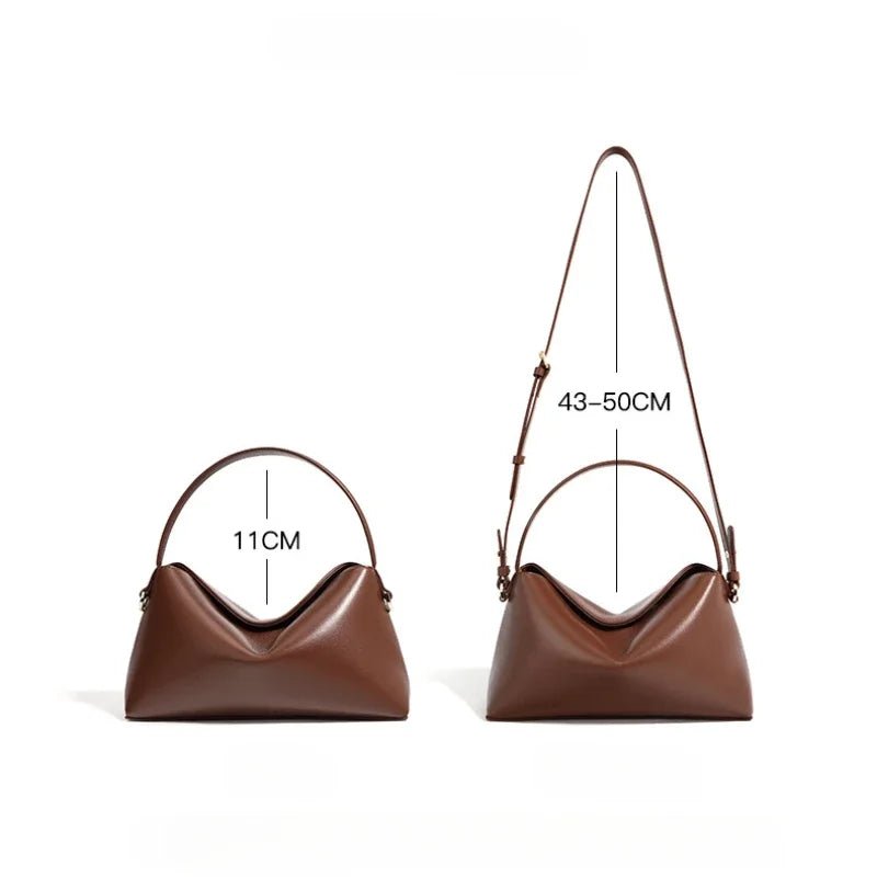 Sac Bandoulière en Cuir Femme Hobo "La Précieuse" - Restaur Cuirs