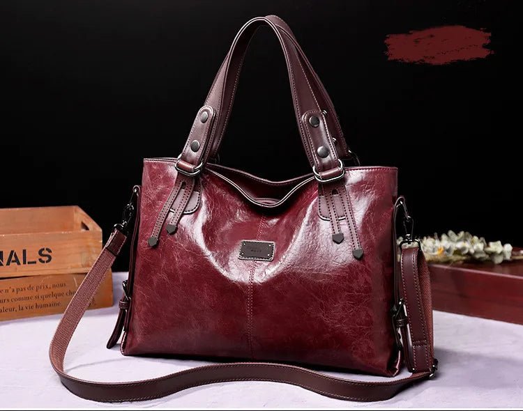 Sac Bandoulière en Cuir Femme Hobo "La Radieuse" - Restaur Cuirs