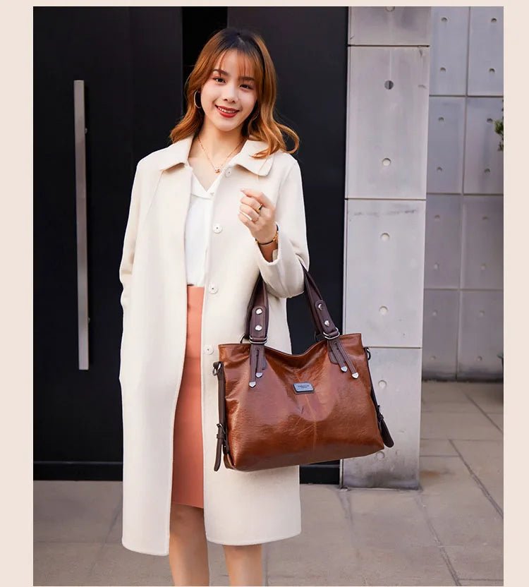 Sac Bandoulière en Cuir Femme Hobo "La Radieuse" - Restaur Cuirs