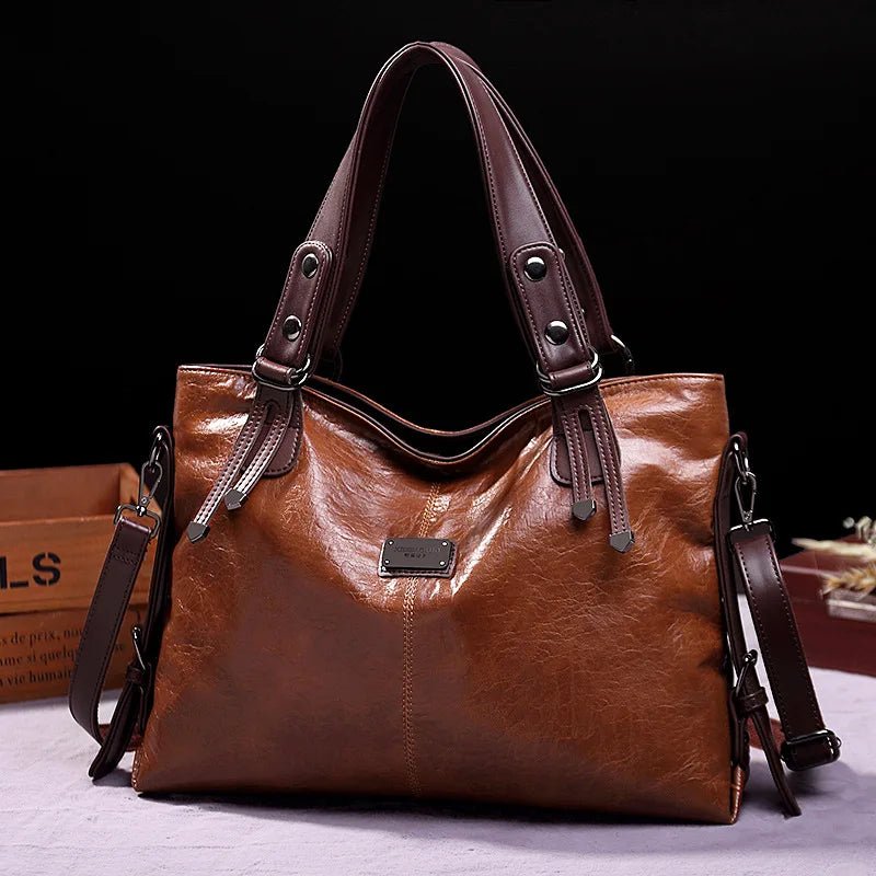 Sac Bandoulière en Cuir Femme Hobo "La Radieuse" - Restaur Cuirs