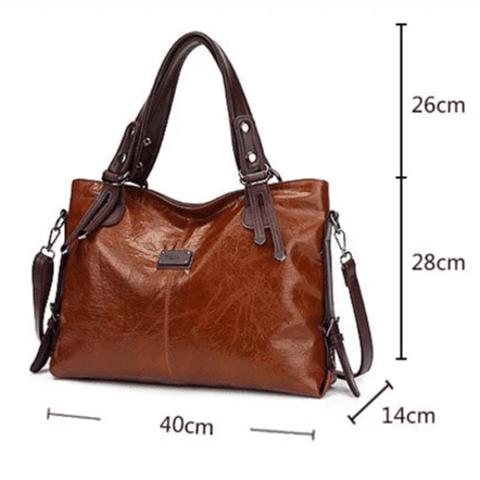 Sac Bandoulière en Cuir Femme Hobo "La Radieuse" - Restaur Cuirs