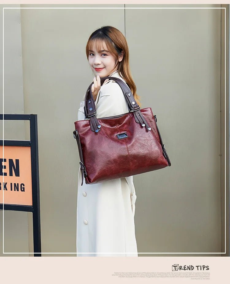 Sac Bandoulière en Cuir Femme Hobo "La Radieuse" - Restaur Cuirs