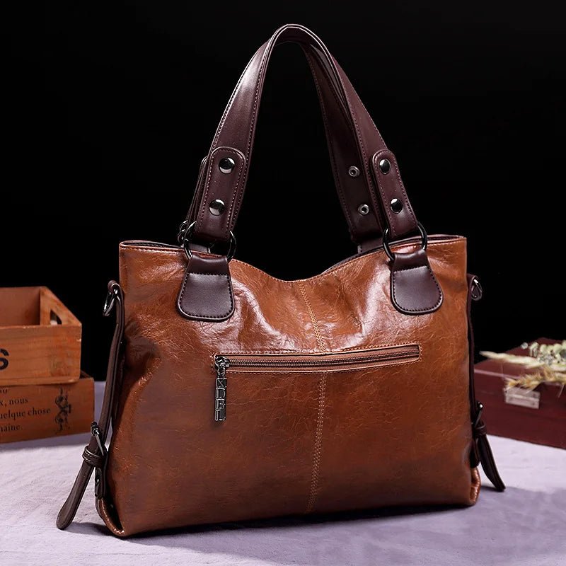 Sac Bandoulière en Cuir Femme Hobo "La Radieuse" - Restaur Cuirs