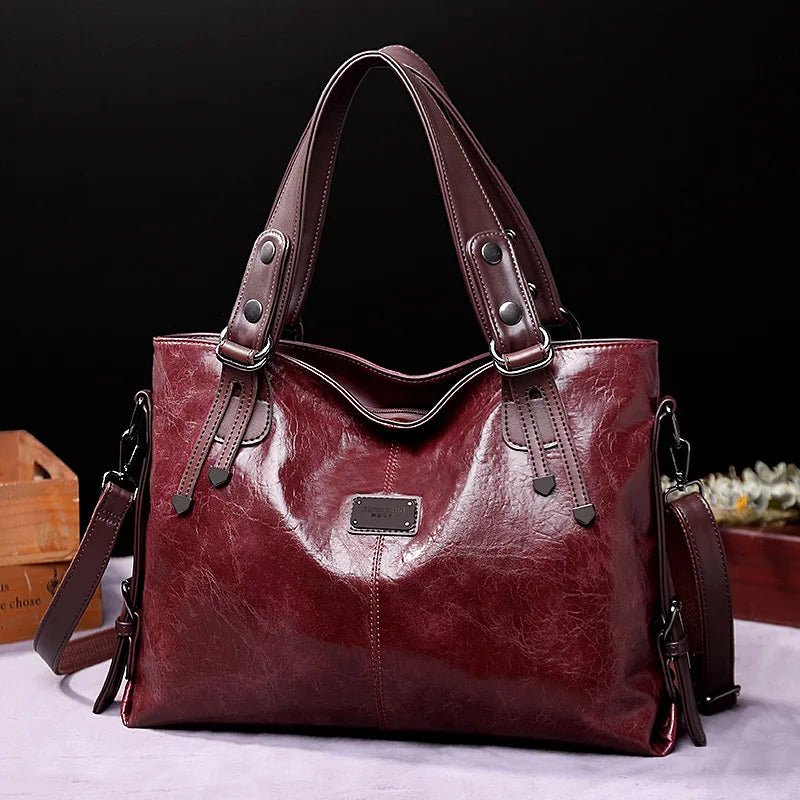 Sac Bandoulière en Cuir Femme Hobo "La Radieuse" - Restaur Cuirs