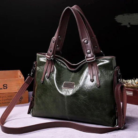 Sac Bandoulière en Cuir Femme Hobo "La Radieuse" - Restaur Cuirs