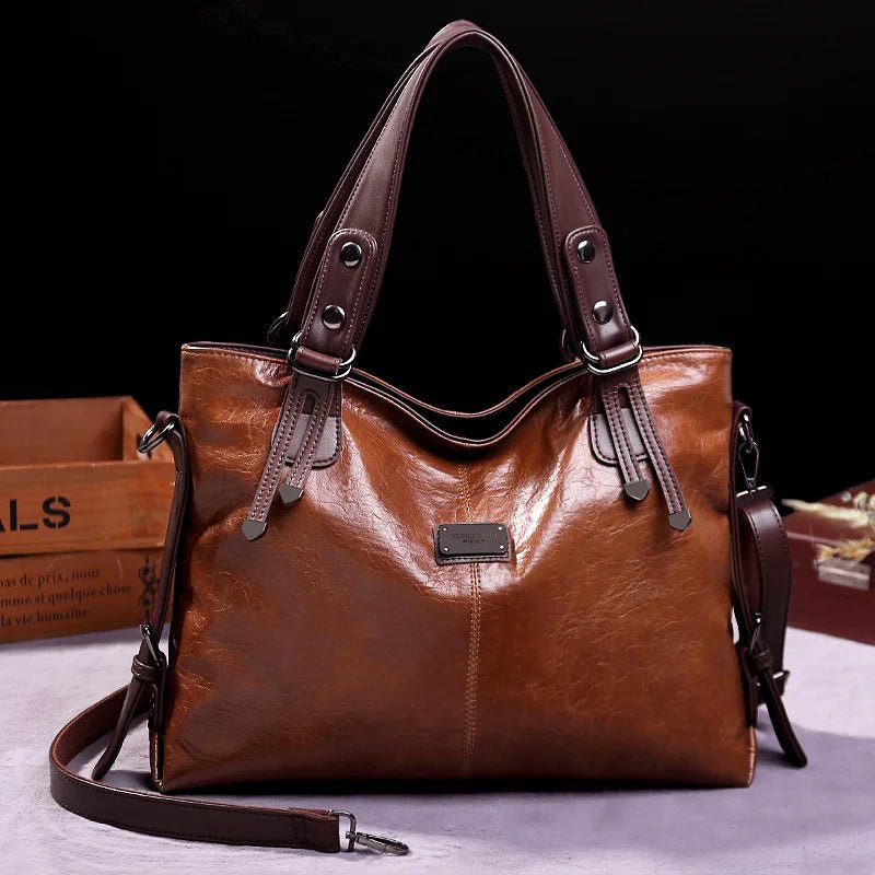Sac Bandoulière en Cuir Femme Hobo "La Radieuse" - Restaur Cuirs