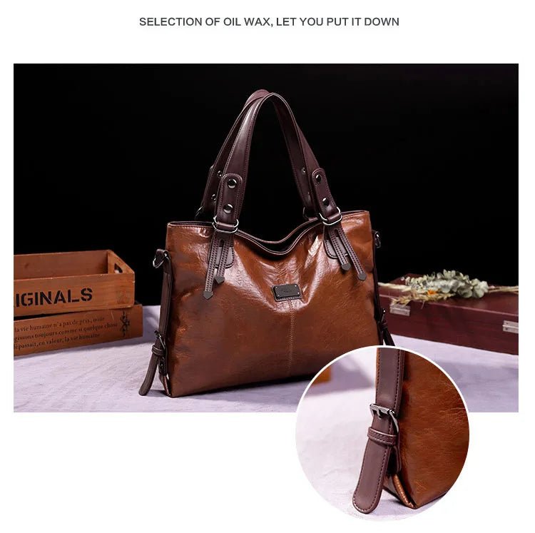 Sac Bandoulière en Cuir Femme Hobo "La Radieuse" - Restaur Cuirs