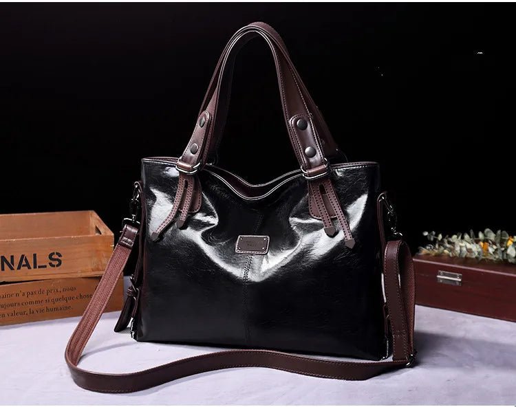 Sac Bandoulière en Cuir Femme Hobo "La Radieuse" - Restaur Cuirs