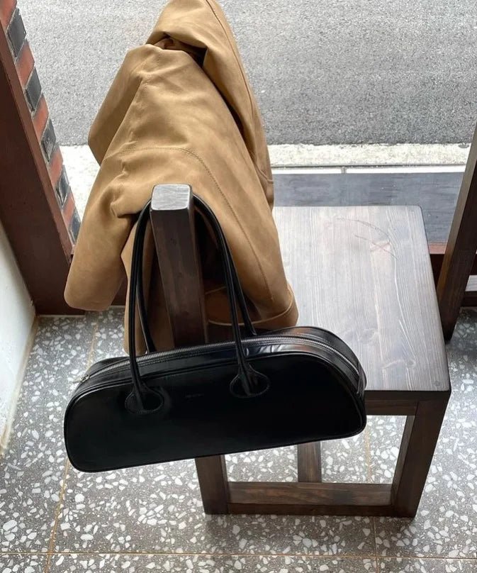 Sac Bandoulière en Cuir Femme Hobo "La Séduisante" - Restaur Cuirs
