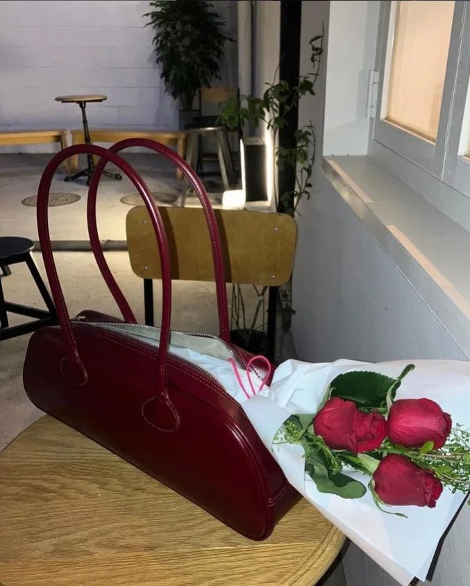 Sac Bandoulière en Cuir Femme Hobo "La Séduisante" - Restaur Cuirs