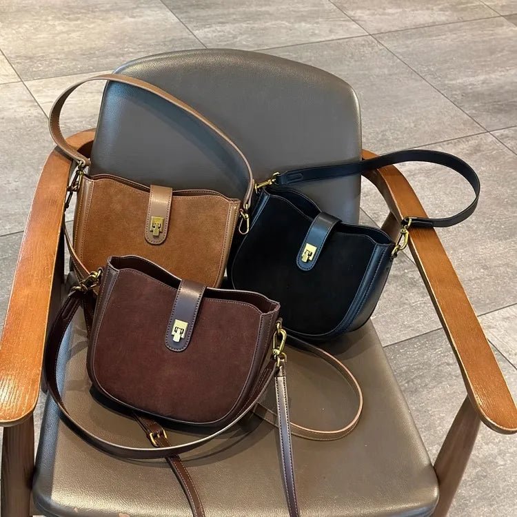 Sac Bandoulière en Cuir Femme Hobo "La Sélène" - Restaur Cuirs