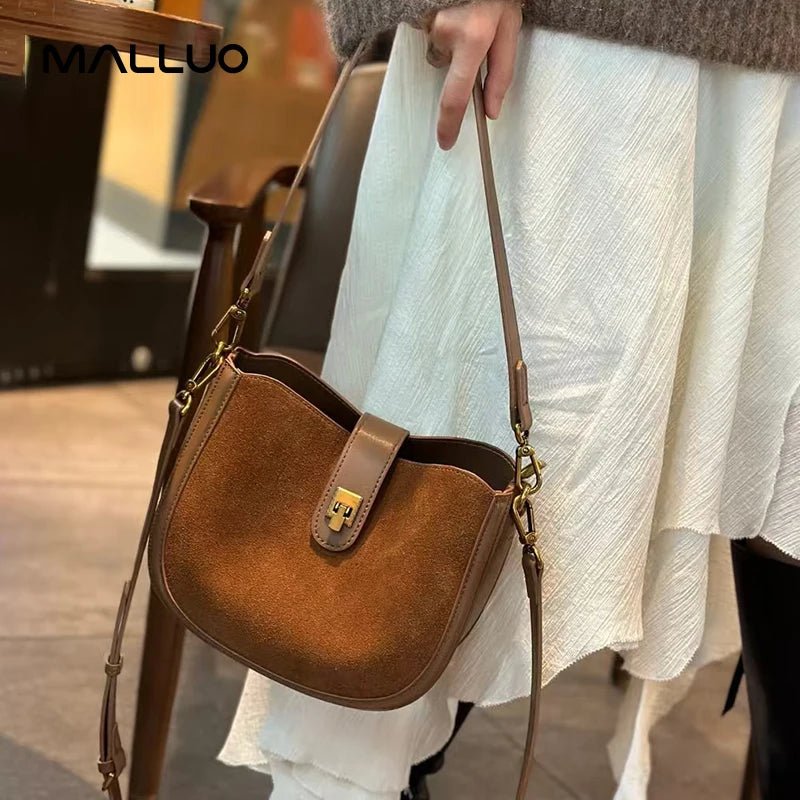 Sac Bandoulière en Cuir Femme Hobo "La Sélène" - Restaur Cuirs