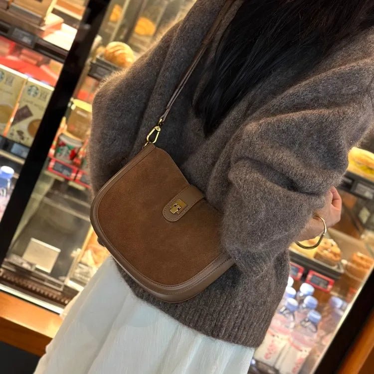 Sac Bandoulière en Cuir Femme Hobo "La Sélène" - Restaur Cuirs
