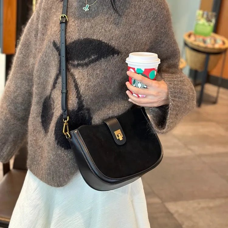 Sac Bandoulière en Cuir Femme Hobo "La Sélène" - Restaur Cuirs