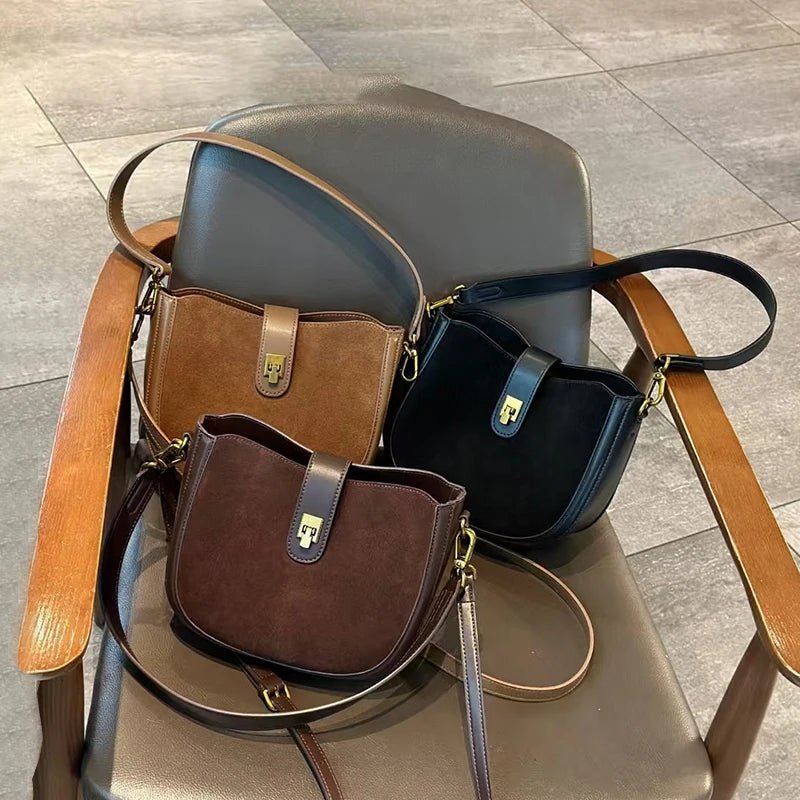 Sac Bandoulière en Cuir Femme Hobo "La Sélène" - Restaur Cuirs