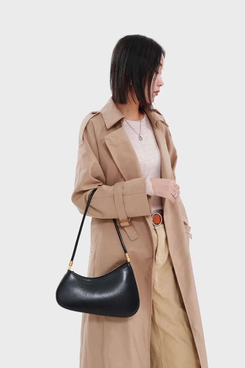 Sac Bandoulière en Cuir Femme Hobo "La Voyageuse" - Restaur Cuirs