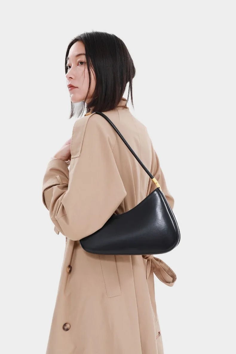 Sac Bandoulière en Cuir Femme Hobo "La Voyageuse" - Restaur Cuirs