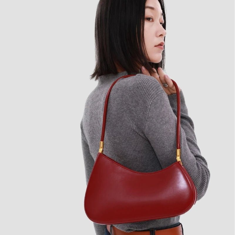 Sac Bandoulière en Cuir Femme Hobo "La Voyageuse" - Restaur Cuirs